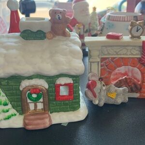 Set Of Two Tea Light Holders